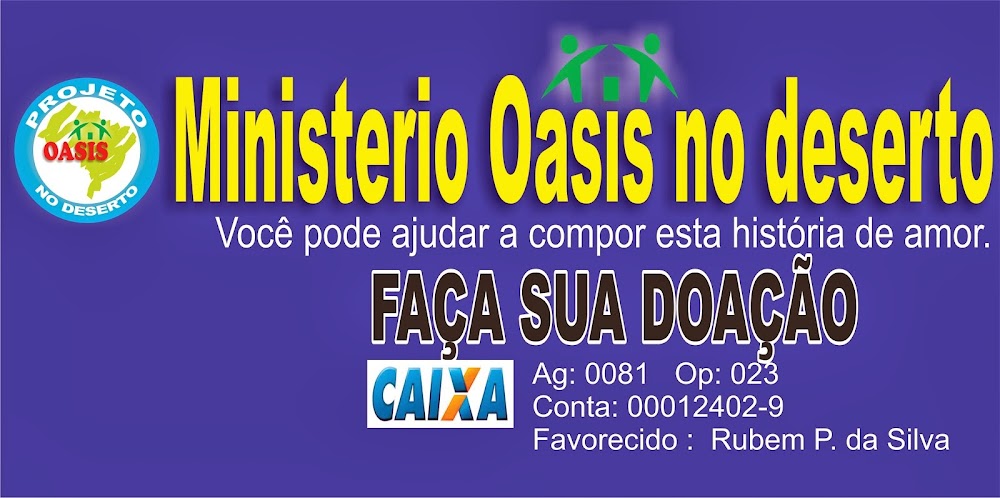 PROJETO OASIS NO DESERTO - BRASIL