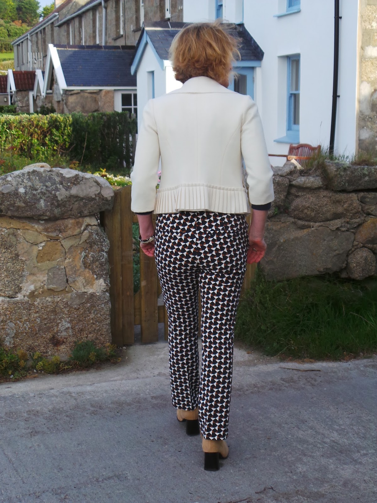 Cream jacket Anna's Island Style