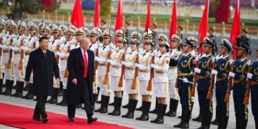 President Trump & Melania Welcomed to China with INCREDIBLE Ceremony in Beijing