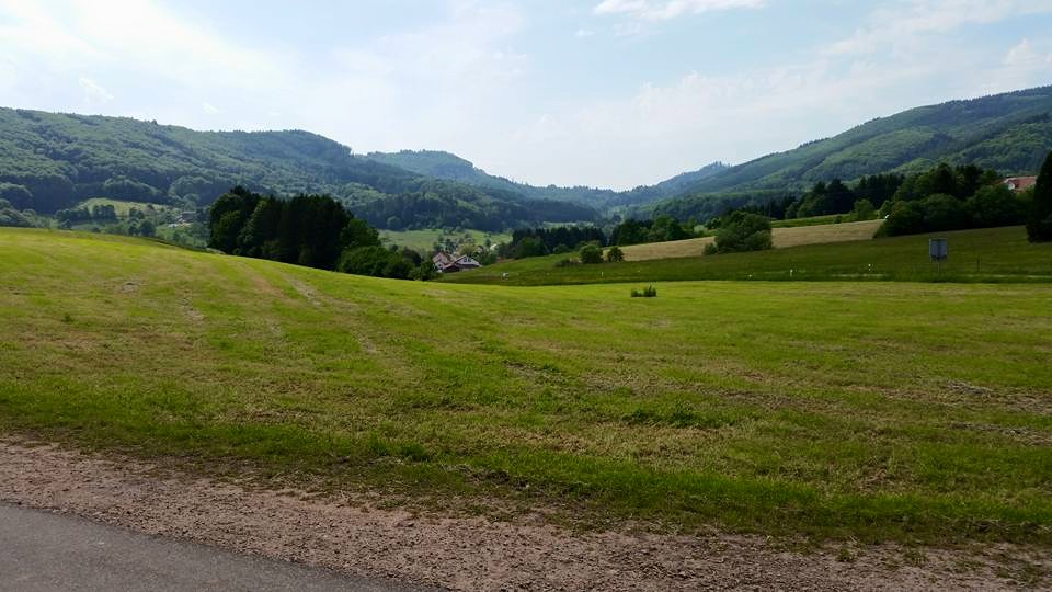 Beautiful countryside of Kleines Wiesental area