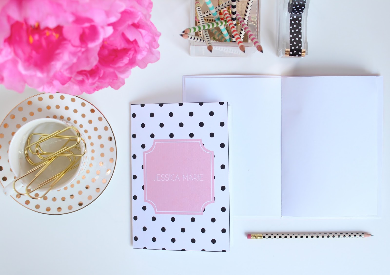 Free DIY Printable Notebooks by Jessica Marie Design