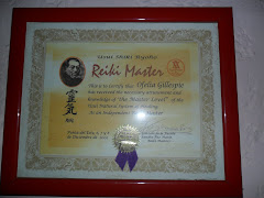 Diploma Maestría Reiki Tradicional Tibetano
