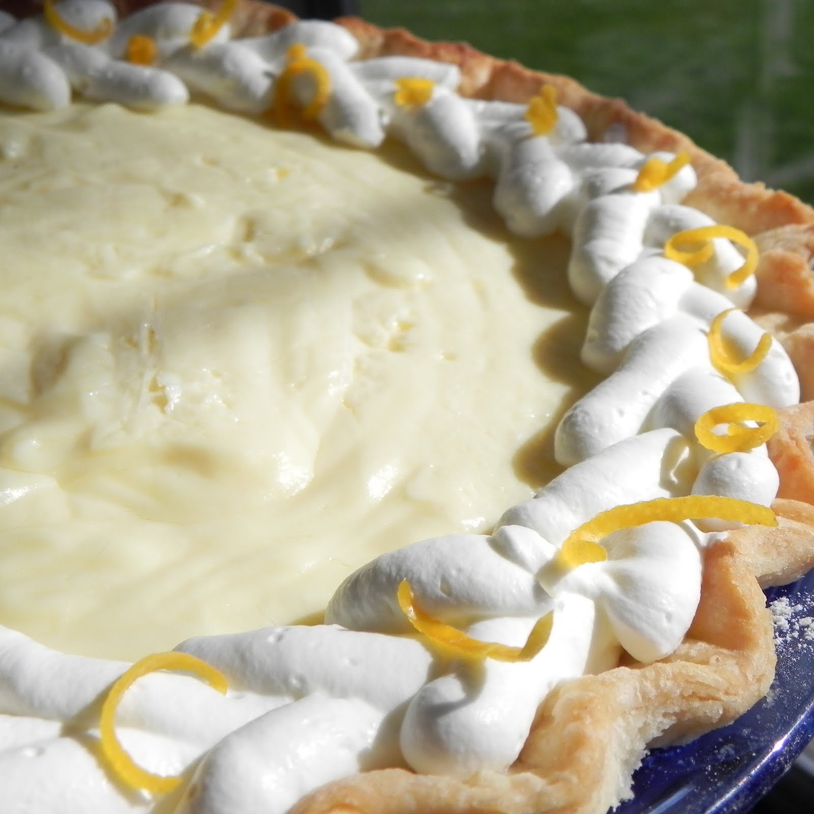 Gift of Simplicity Sour Cream Lemon Pie