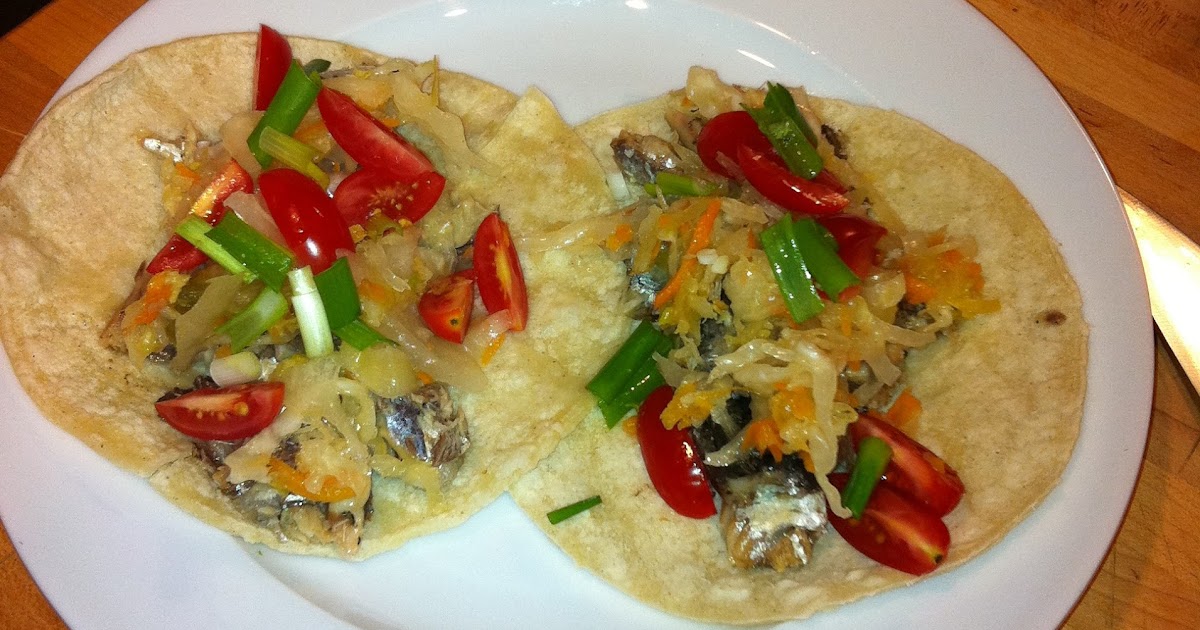 David Doesn't Bake Sardine Tacos