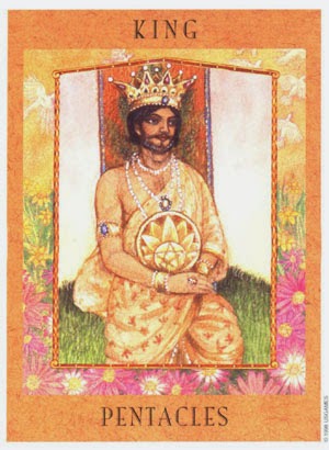 Tarot de las Diosas: Rey de Oros