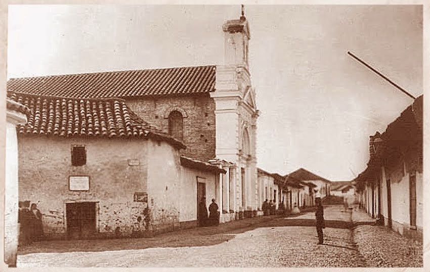 1867, Iglesia de la Veracruz, Calle  Lastarria