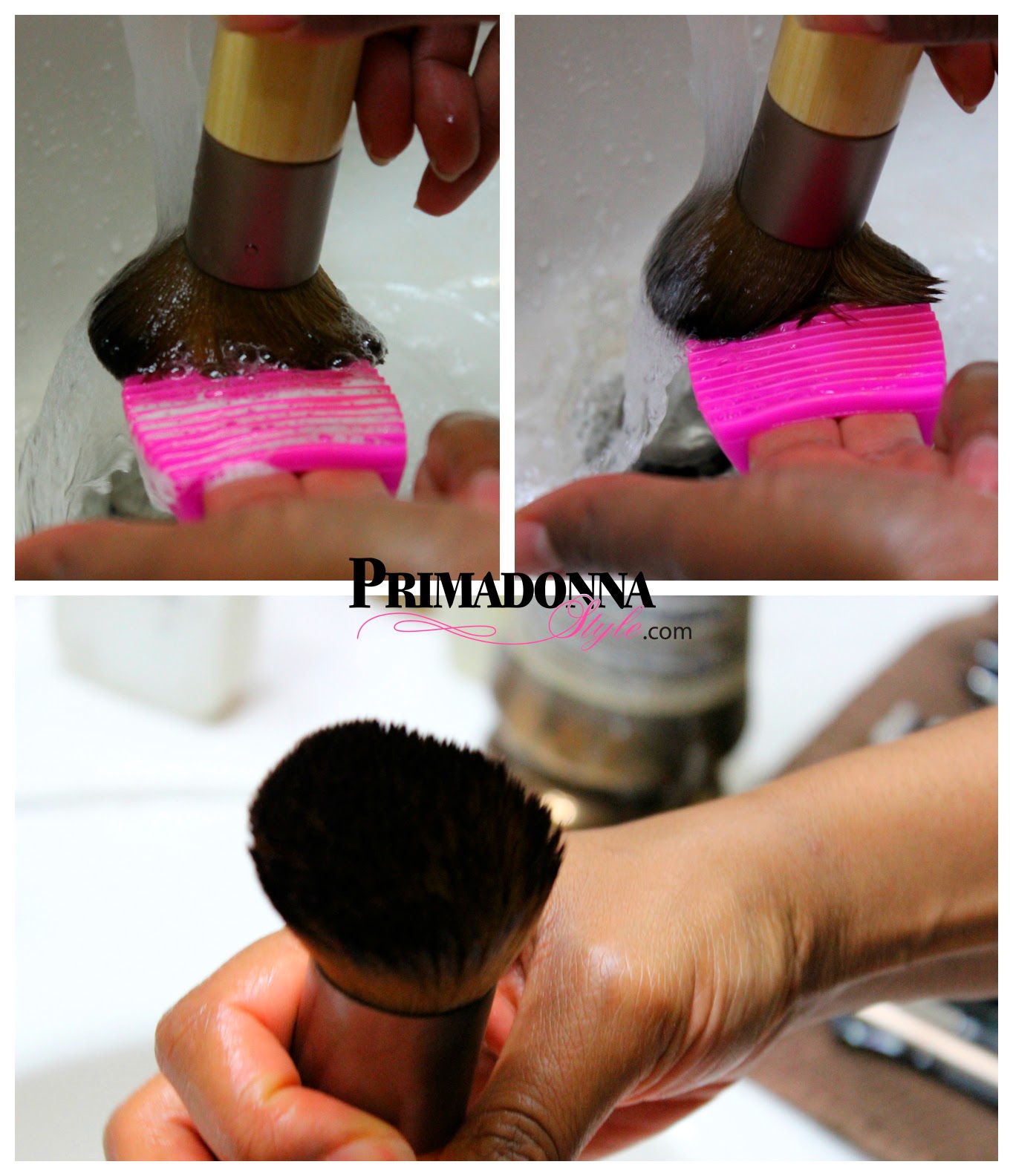 How to clean makeup brushes