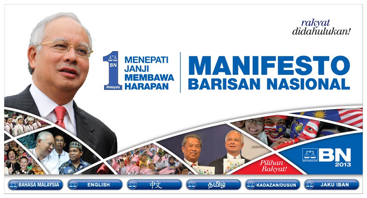 Manifesto Barisan Nasional (BN) PRU13 2013