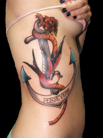 Sexy Rib Tattoos 2011