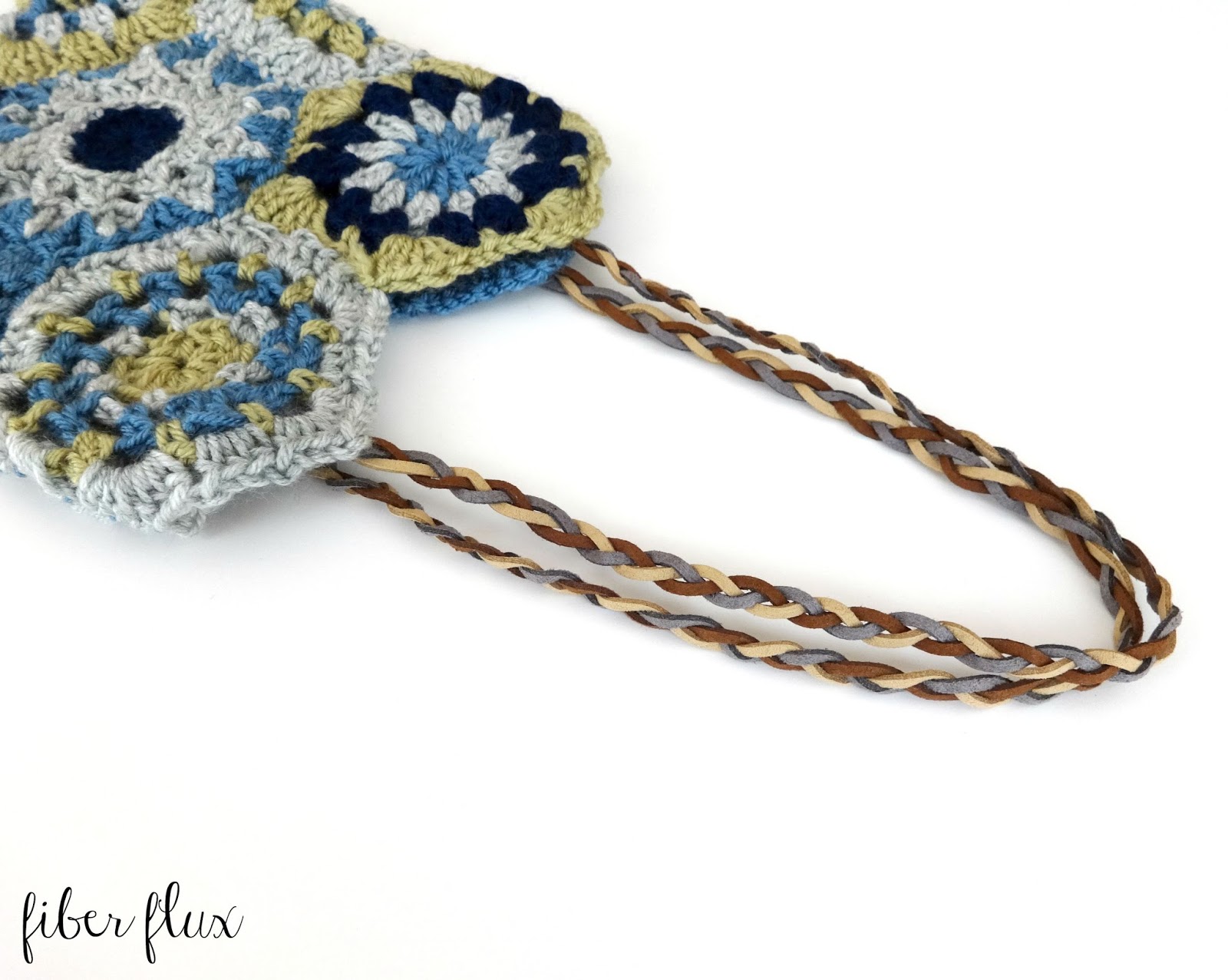 Fiber Flux How To Add Leather Handles To A Handmade Bag (The Easy Way!)