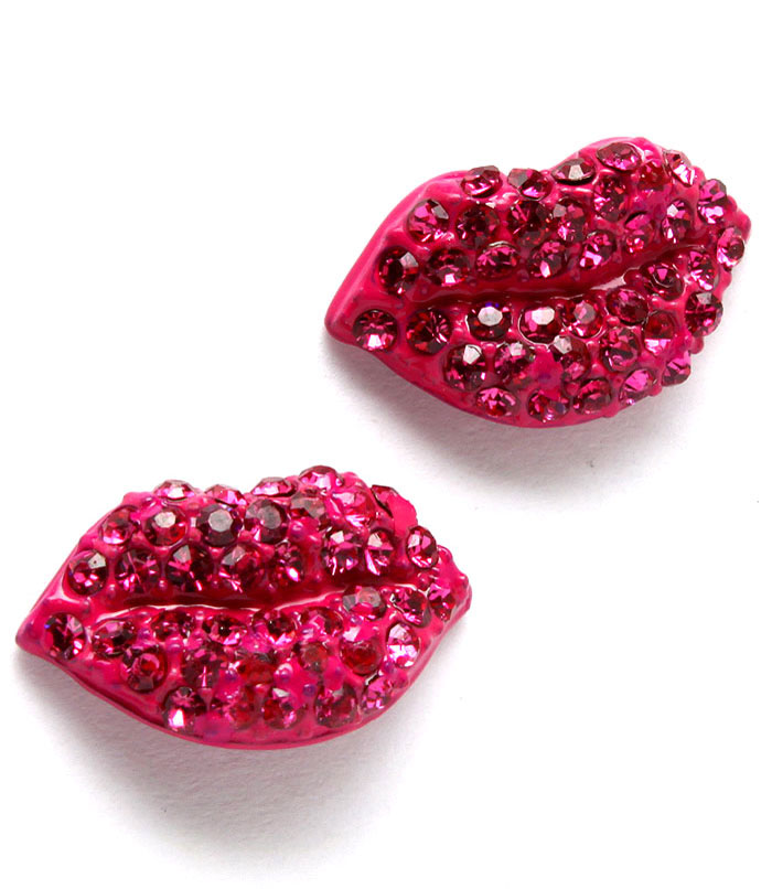 Lips Earrings at Dianne Sievers blog