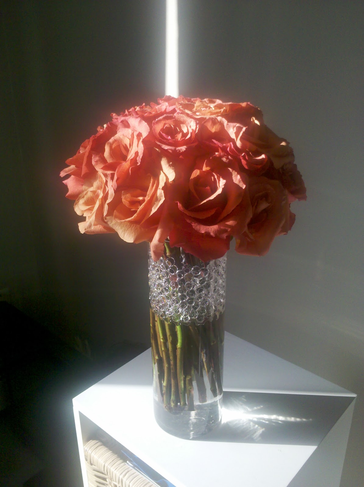 Simply Splendid Chic & Simple Rose Centerpiece