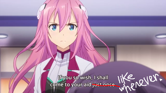 Gakusen Toshi Asterisk Episode Review: 01 – Witch of the resplendent flames  – In the cubbyhole