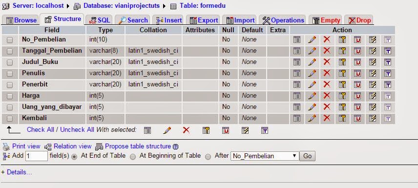 Program Aplikasi Penjualan Buku Dengan Database