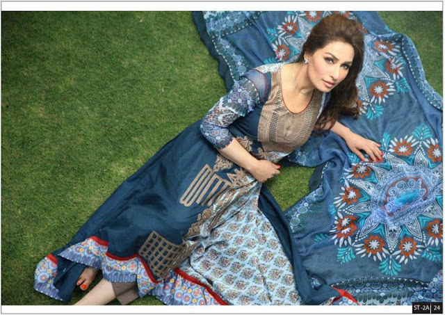 Deeba Premium Lawn 2013 By Shariq Textiles