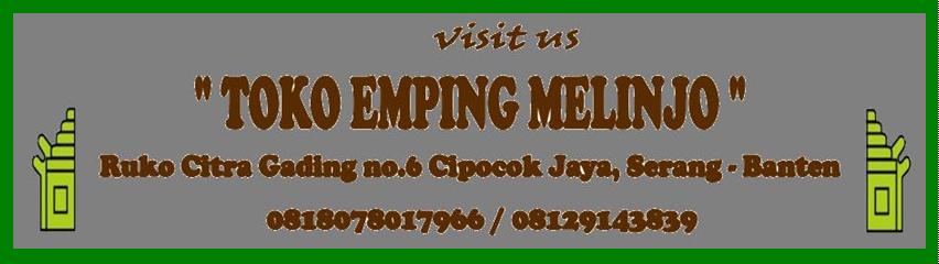 EMPING MELINJO KHAS BANTEN