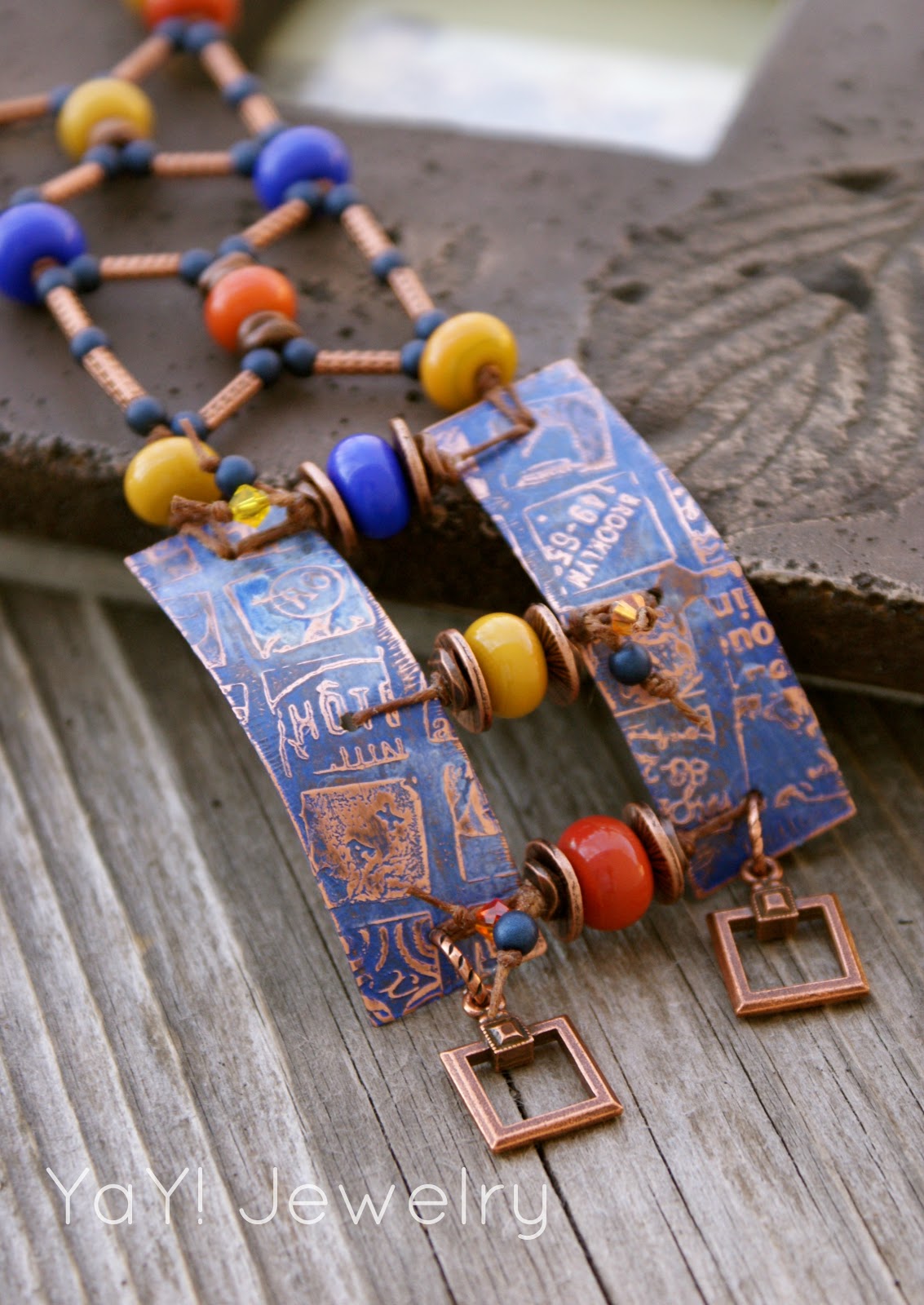 YaY! Jewelry Into Etching I Go