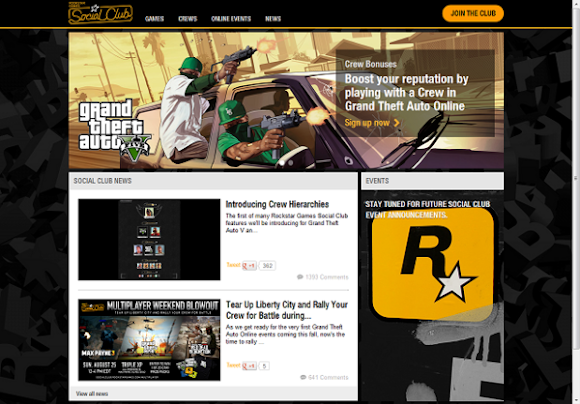 俠盜獵車手 5 (GTA 5) 官網註冊及加入幫派教學(Rockstar Social Club)