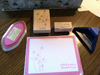 making handmade cards at Annabelle's Craft Room making handmade cards at Annabelle's Craft Room
