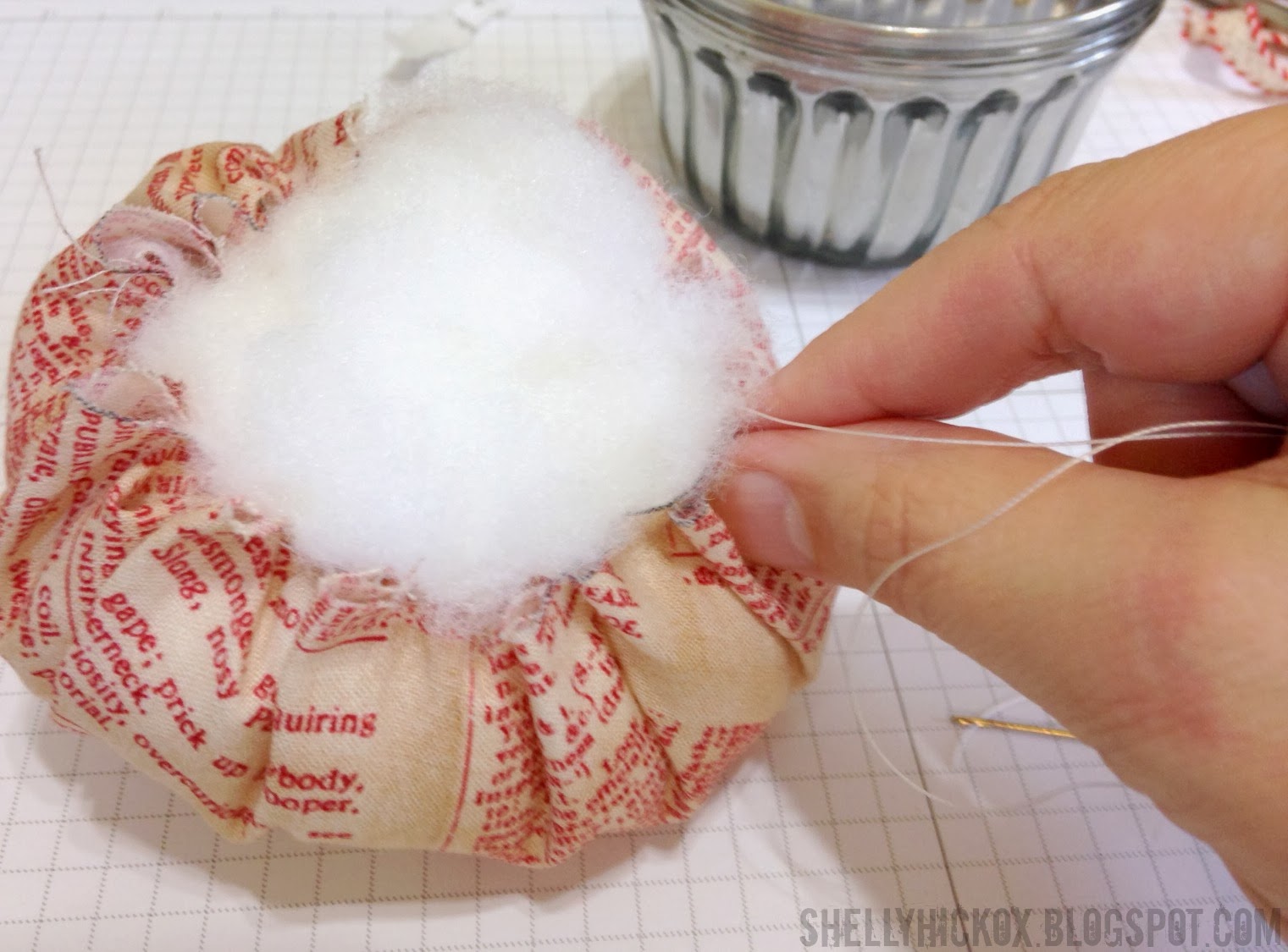 Stamptramp Vintage Jelly Jar Pincushion + Eclectic Elements Inspiration!