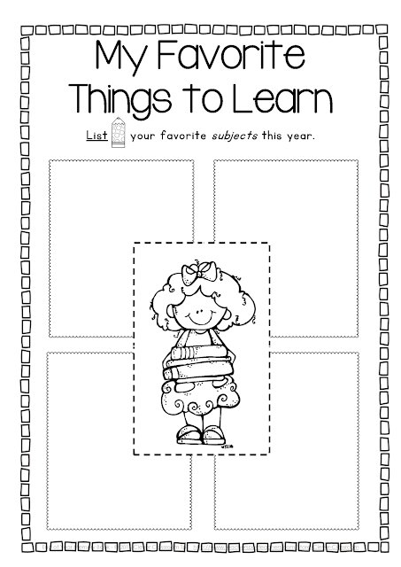 End of Year Memory Book and Activities K-1 Unit