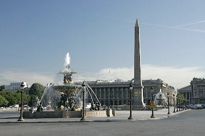The Place de la Concorde The Place de la Concorde