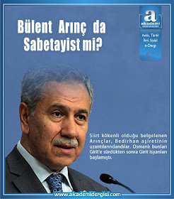 Bülent Arınç da Sabetayist mi?