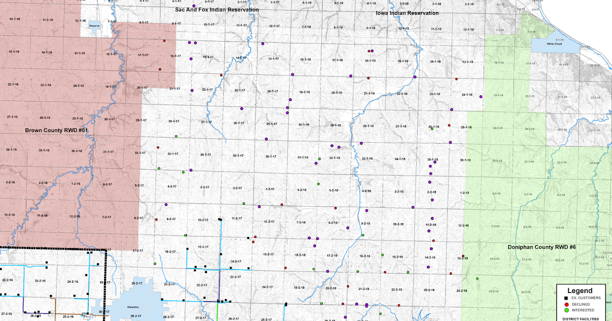 Rural Water District No. 2 Brown County, KS No more signups today