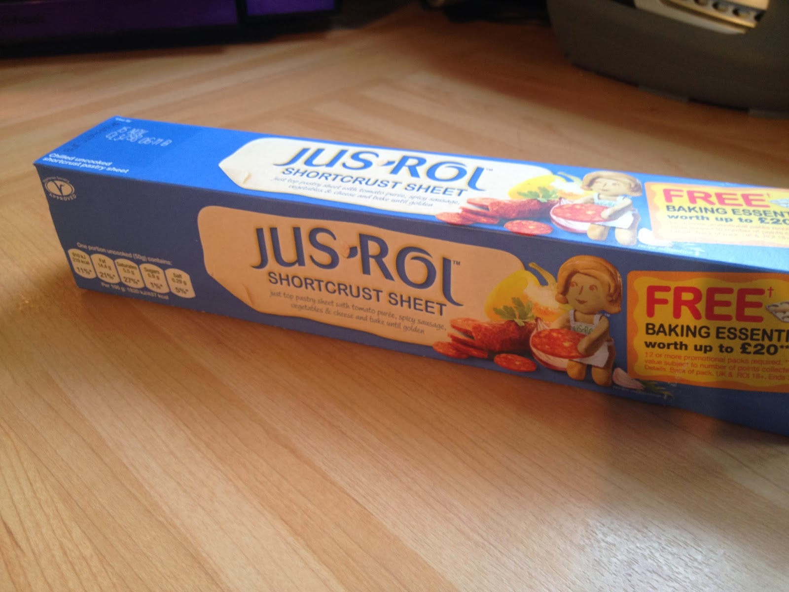 Vegan Vox The Ordinary Vegan JusRol Pastry