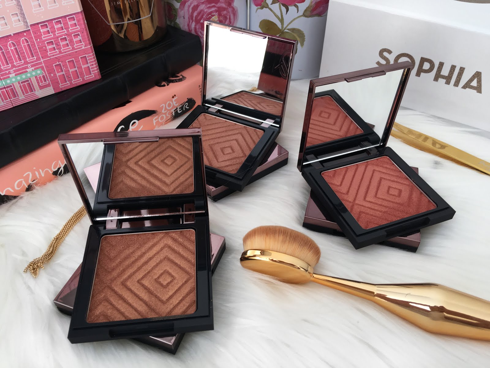 Makeup Geek Highlighters Swatch and Review ♡ Sophia LCS