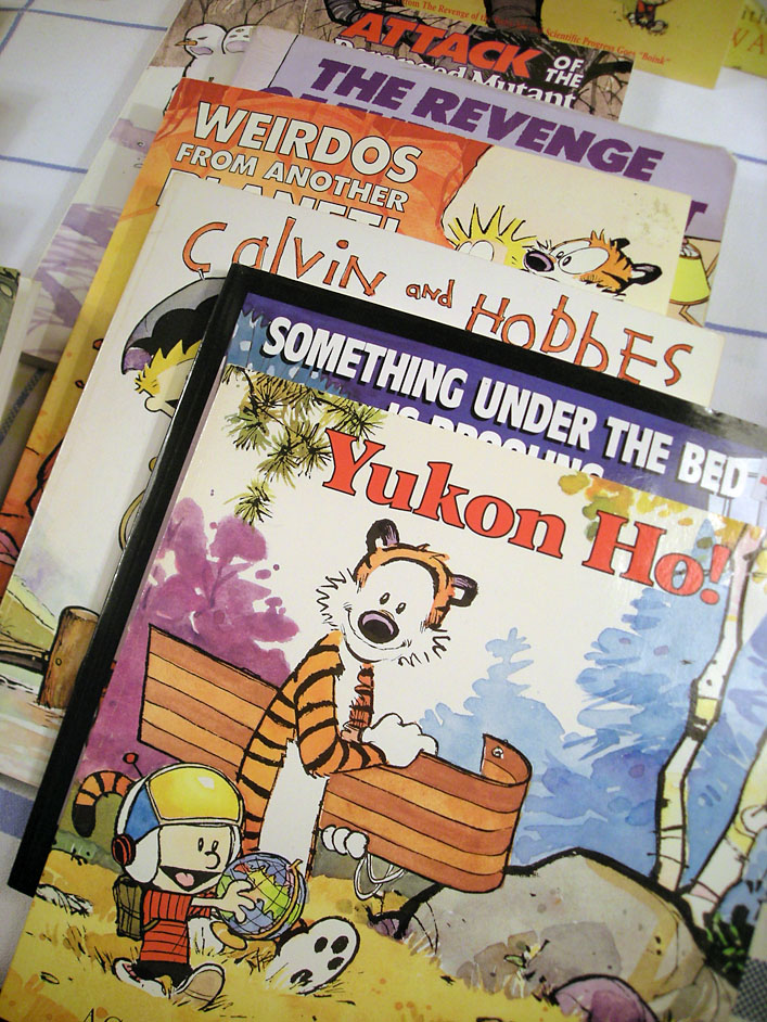 Vintage Goodness 1.0: Calvin & Hobbes Collection Complete!