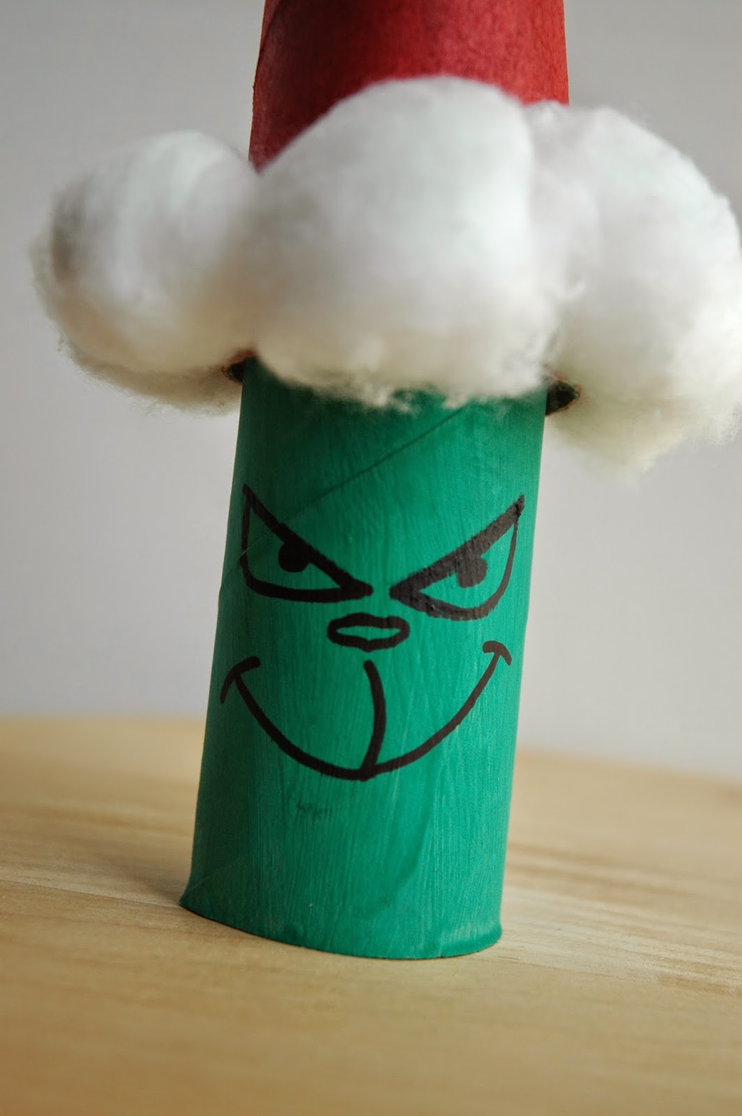 Cardboard Tube Grinch & Max What Can We Do With Paper And Glue