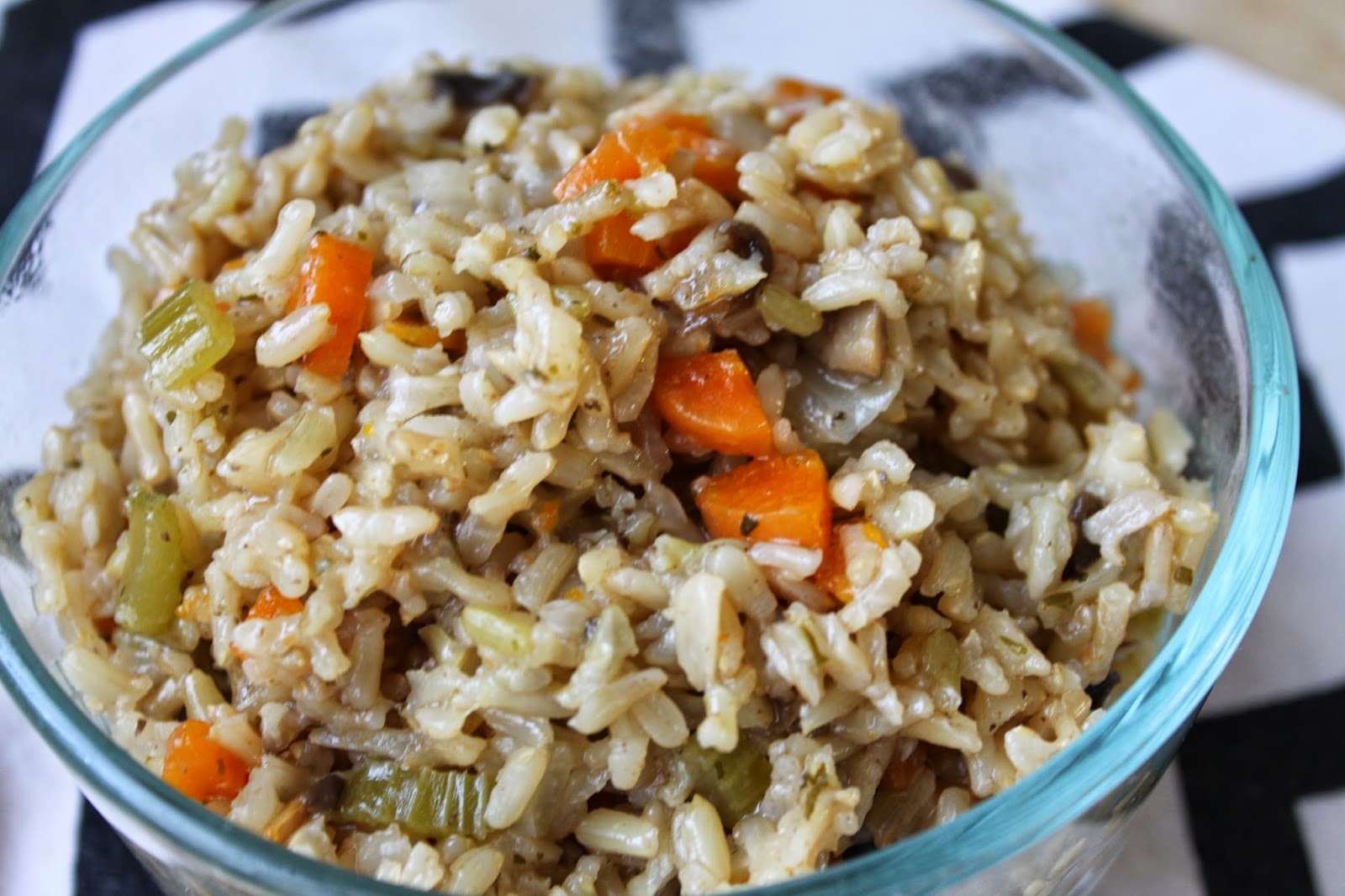 Fancy Food Thoughts : Brown Rice Pilaf