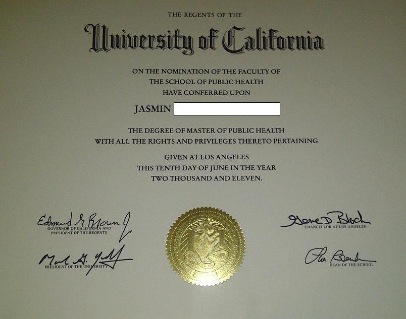 Diploma: Ucla D...