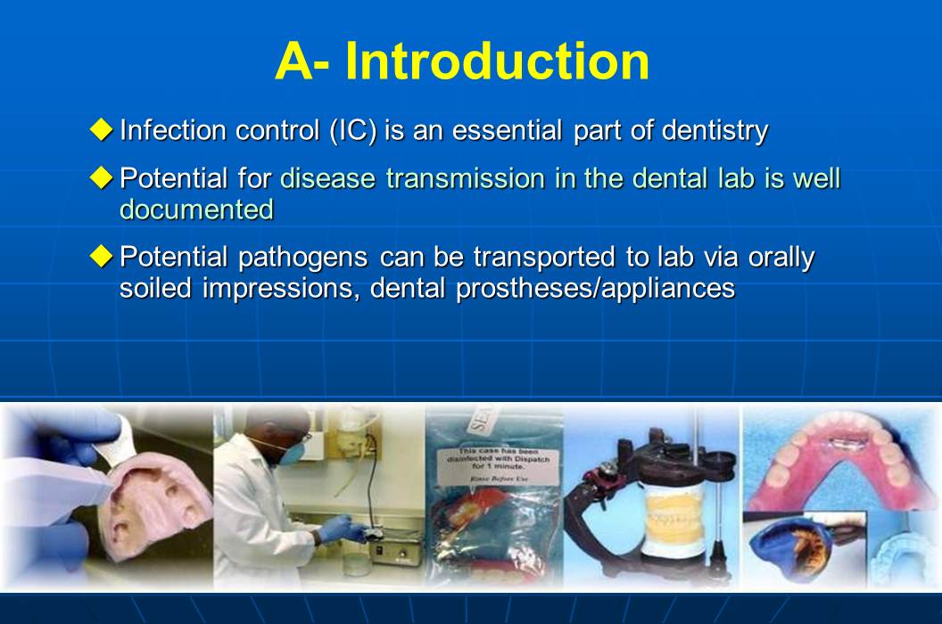 Dentistry Infection control guidelines