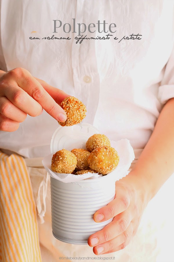 Polpette al salmone affumicato e patate