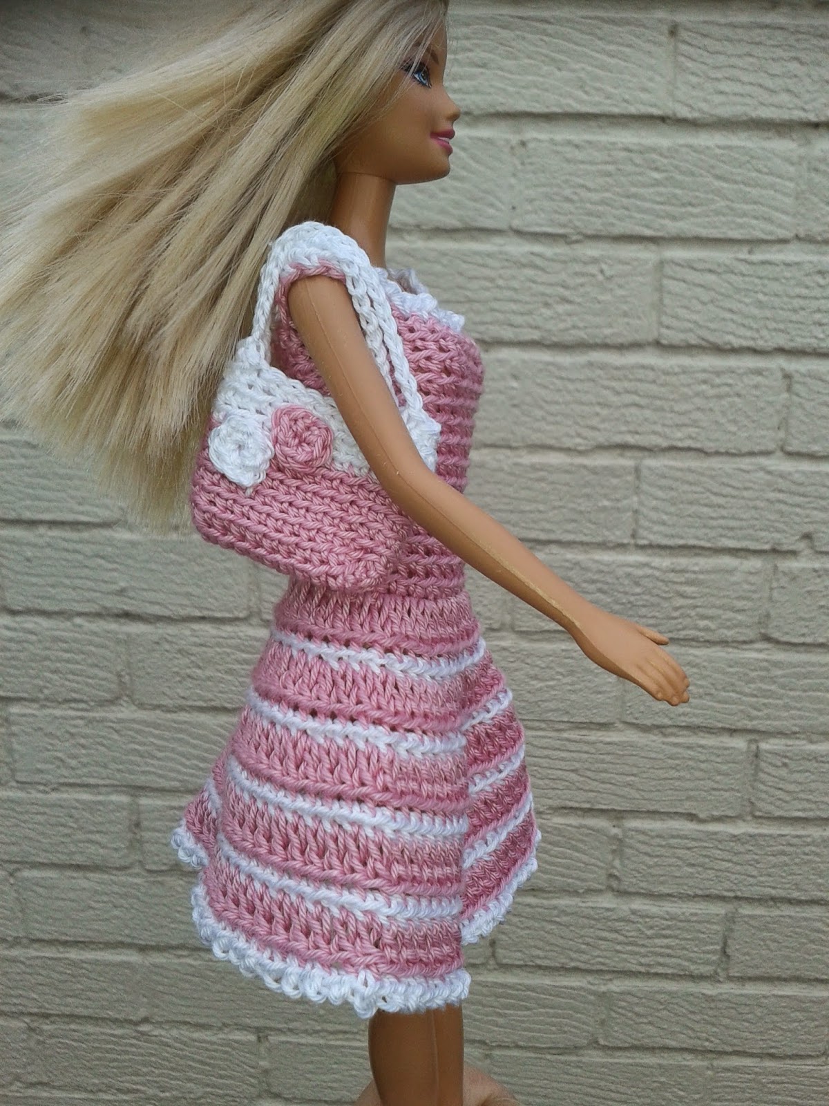 Linmary Knits: Barbie Crochet Dresses And Bag
