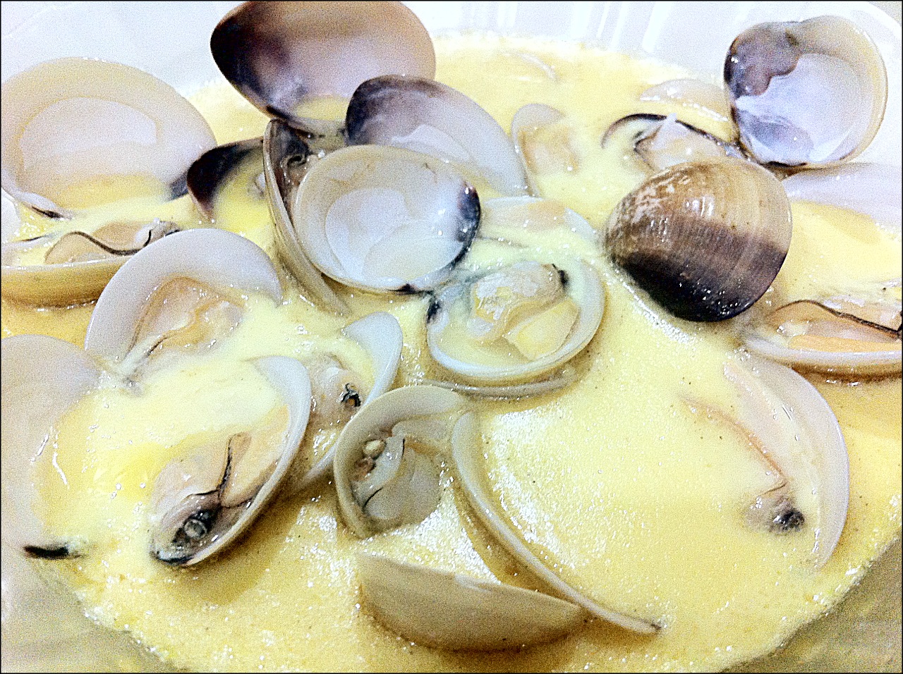 Little Cookery Book Steamed Egg with Clams 蛤蜊蒸蛋