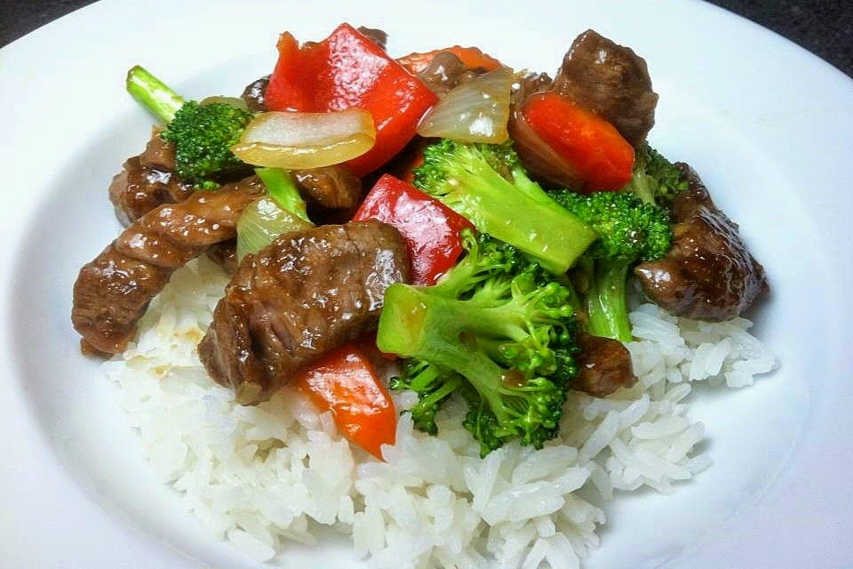 Quick Beef StirFry with Bell Peppers Memories Frozen in Time