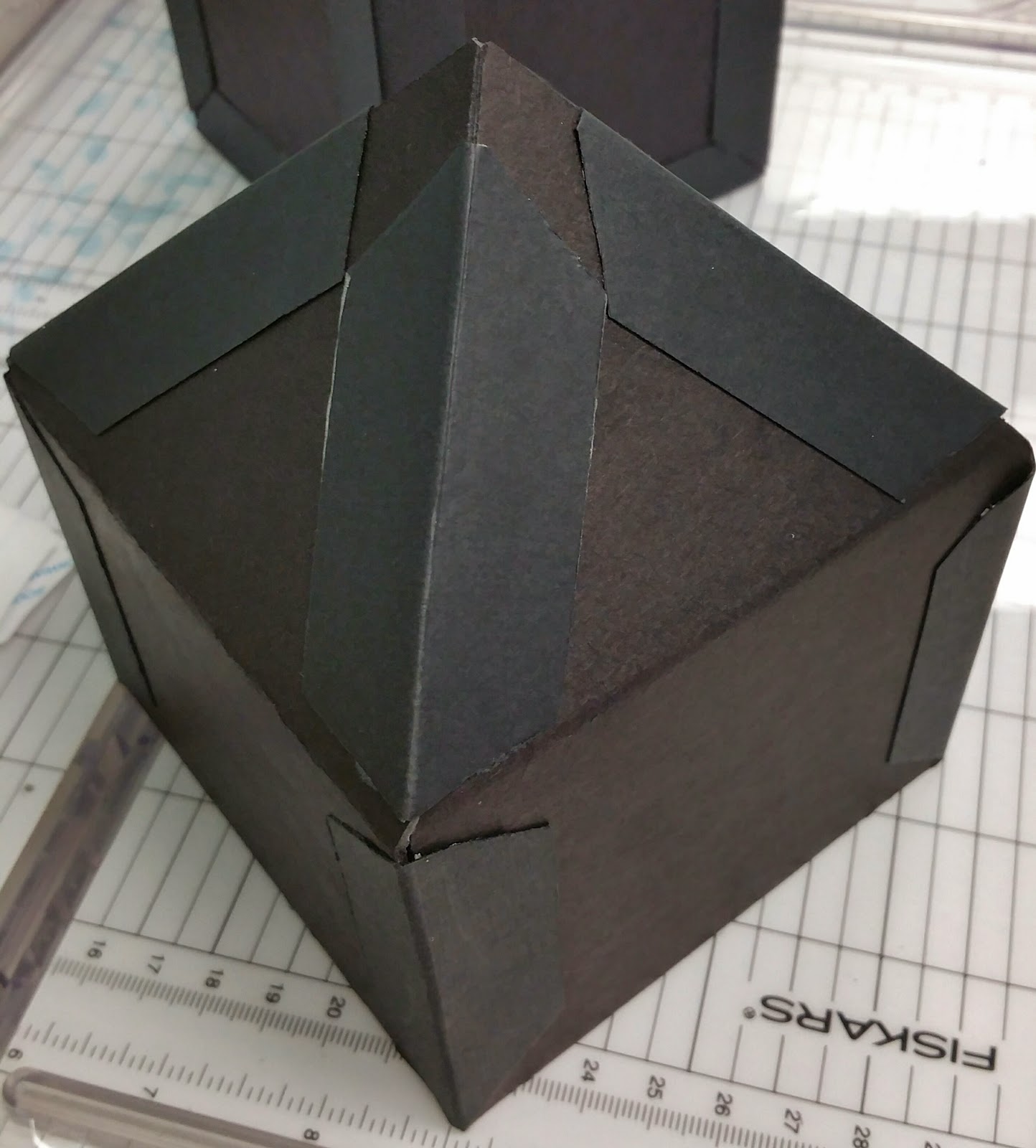 LEPcrafts Wine Bottle Gift Box Construction Tutorial