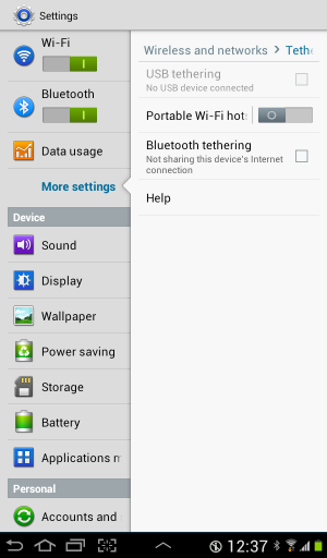Cara Membuat Wifi Hotspot dengan hp android Cara Membuat Wifi Hotspot dengan hp android