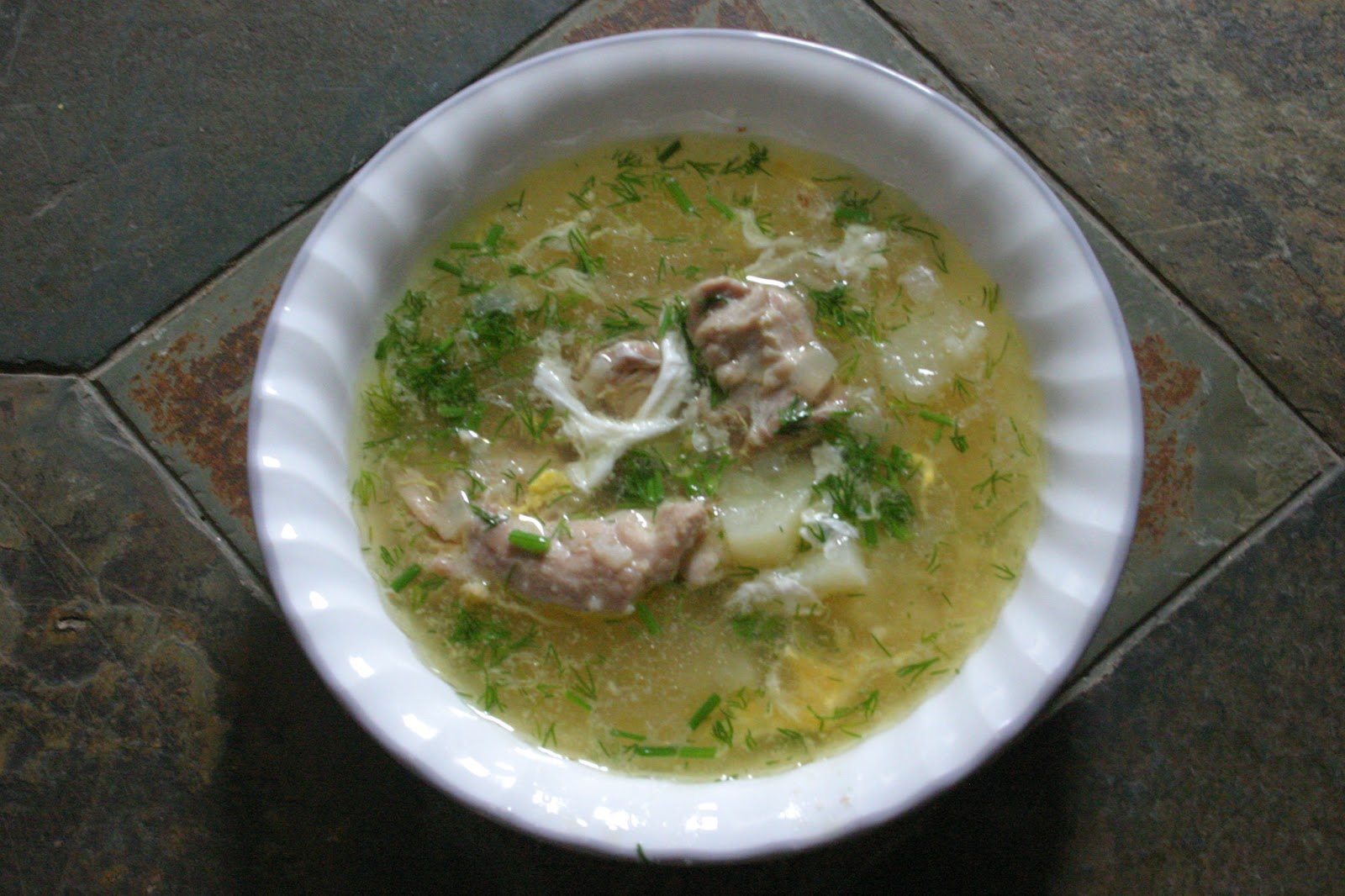 Effortnesslessly Chicken EggDrop Soup