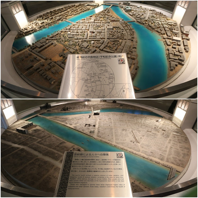 The massive effects of radiation on human bodies can be imagined from the models (before and after) atomic bombing at Nakajima area at Hiroshima Peace Memorial Museum in Japan The massive effects of radiation on human bodies can be imagined from the models (before and after) atomic bombing at Nakajima area at Hiroshima Peace Memorial Museum in Japan