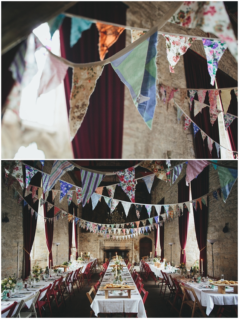 Weycroft Hall, Axminster a spring banquet with homemade details