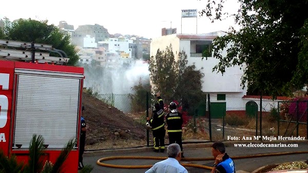 Incendio La Mayordomía, Tamaraceite Incendio La Mayordomía, Tamaraceite
