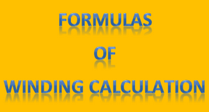 Winding Calculation Winding Calculation