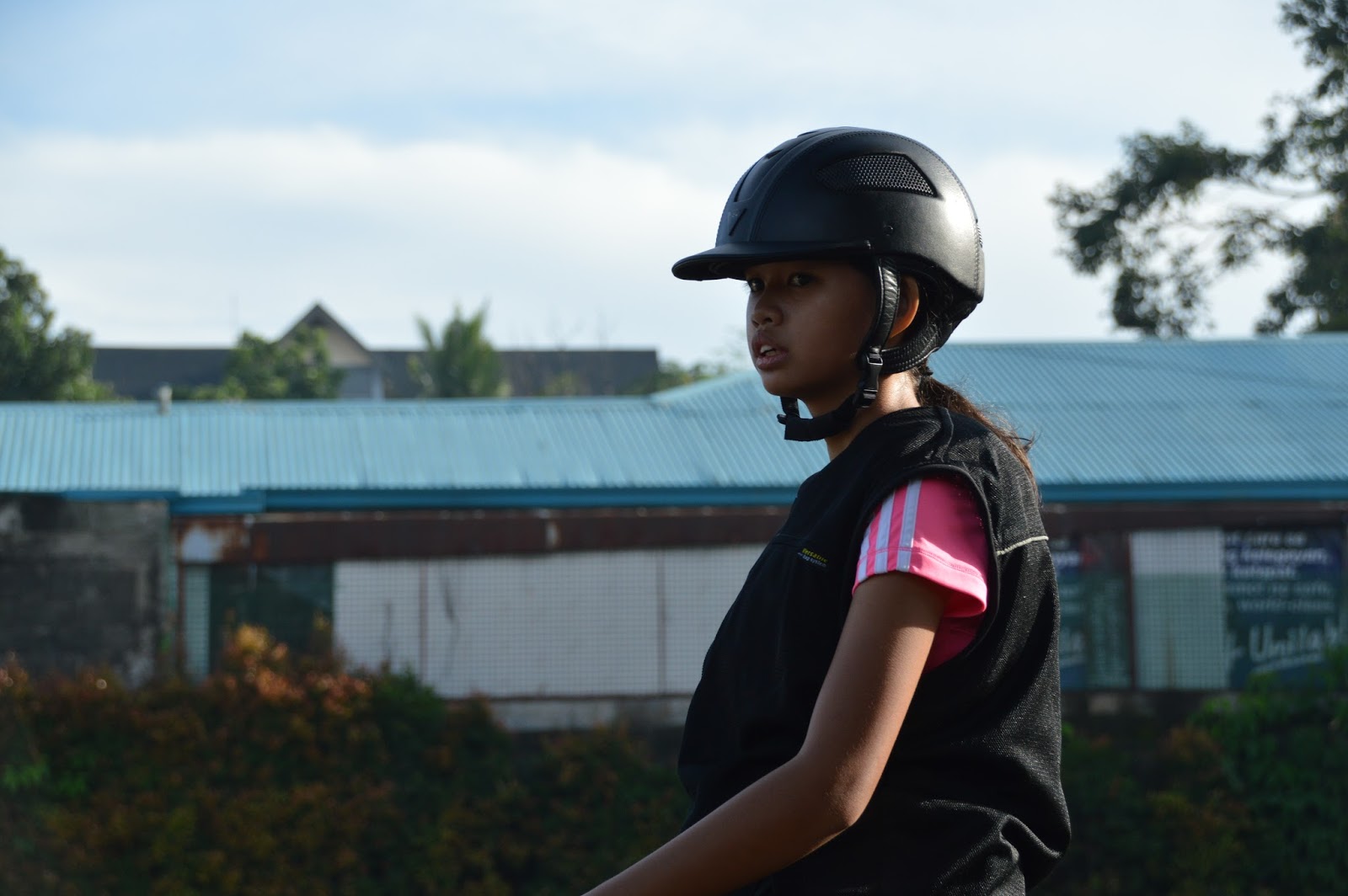 Horse Riding Philippines Yana Loves the Cavaletti Horse Riding Lesson