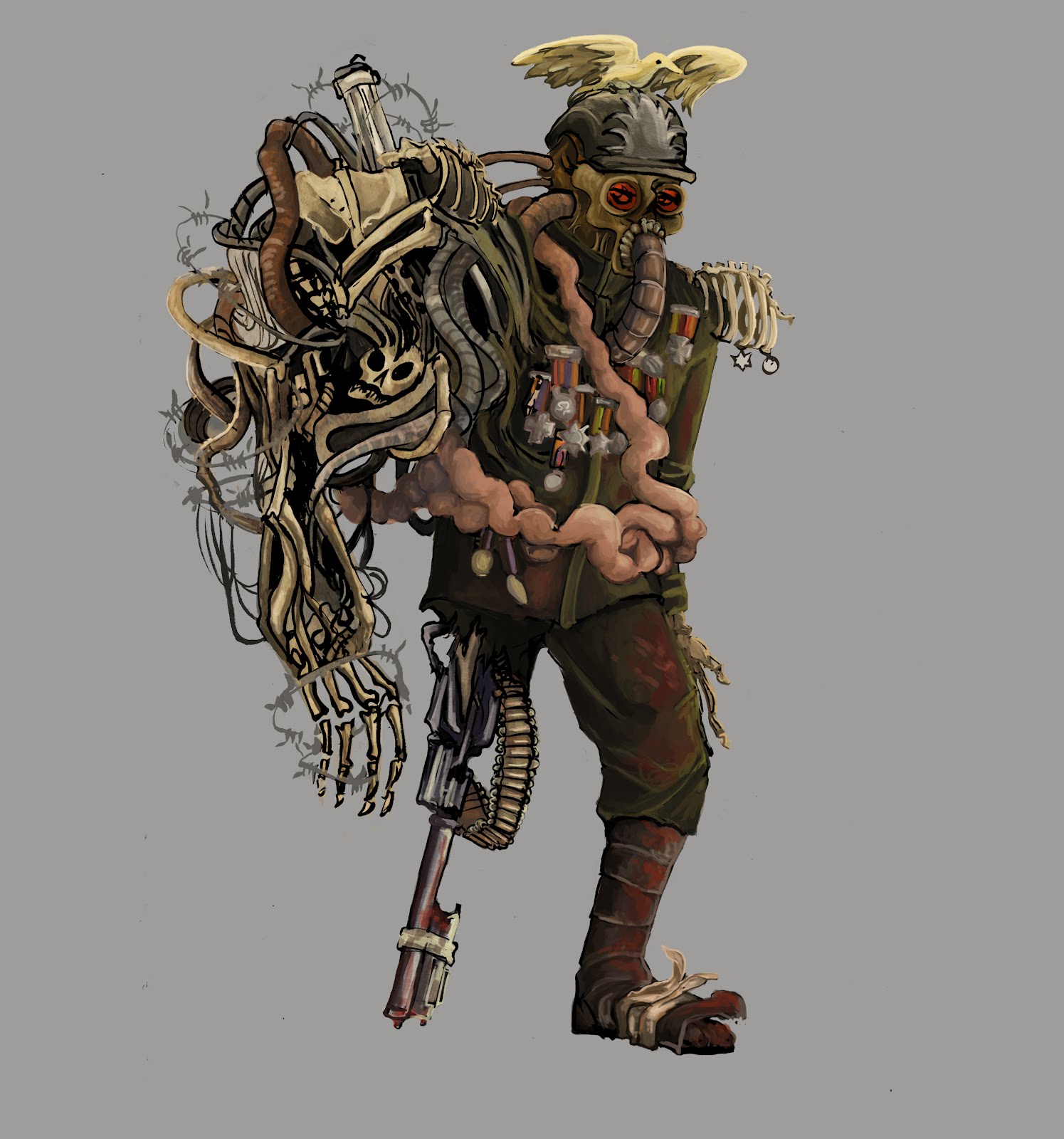 MICA - Concept Art - IL 247 - Spring 2012: Zombie General Final.
