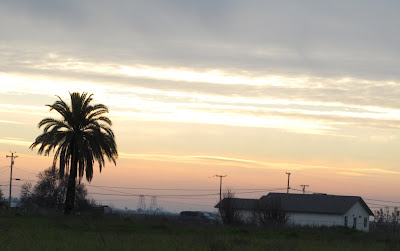 Pollution image info - San Joaquin Valley Farming town with Air Pollution
