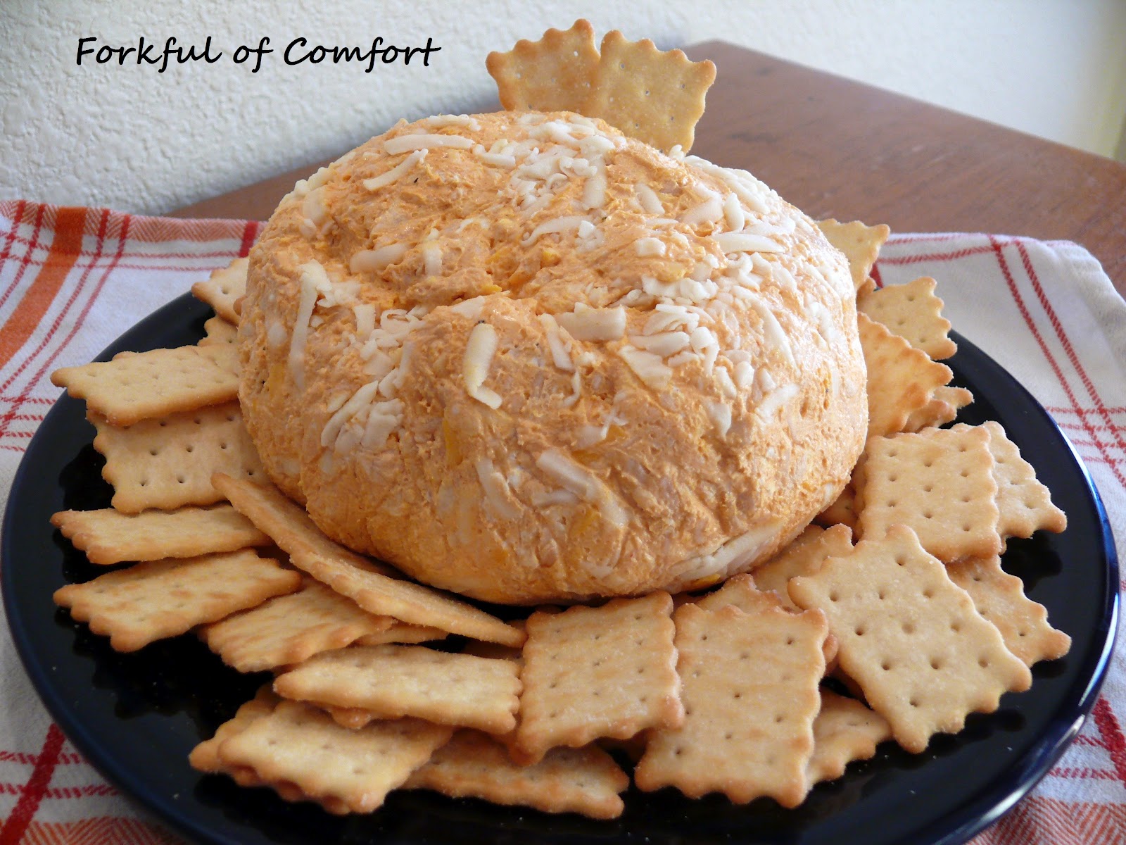 Forkful of Comfort Buffalo Chicken Cheese Ball